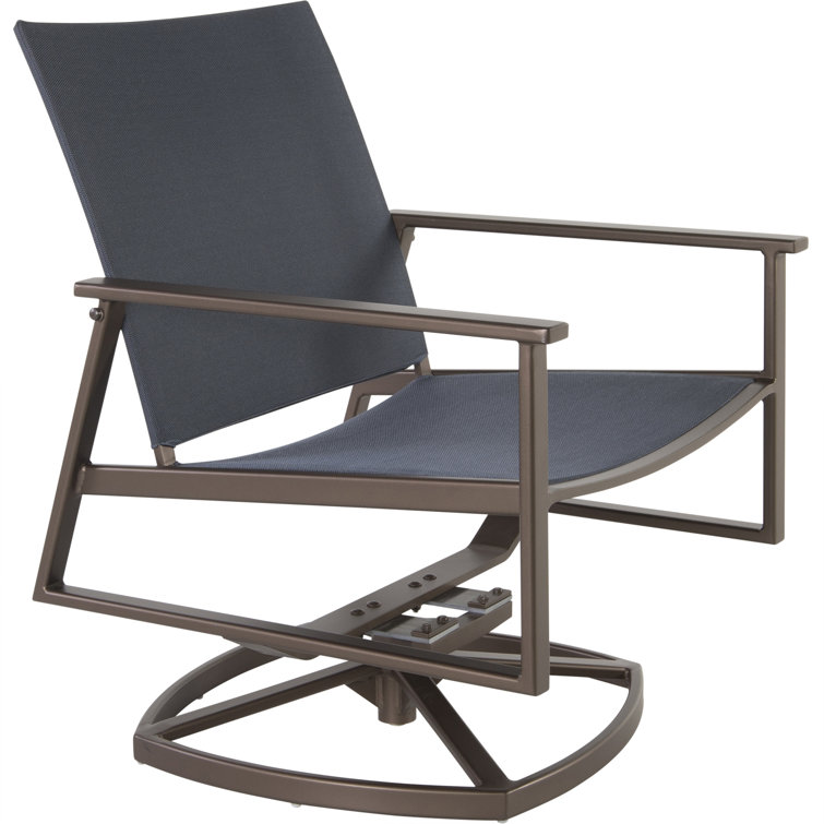 OW Lee Marin Swivel Patio Chair | Perigold